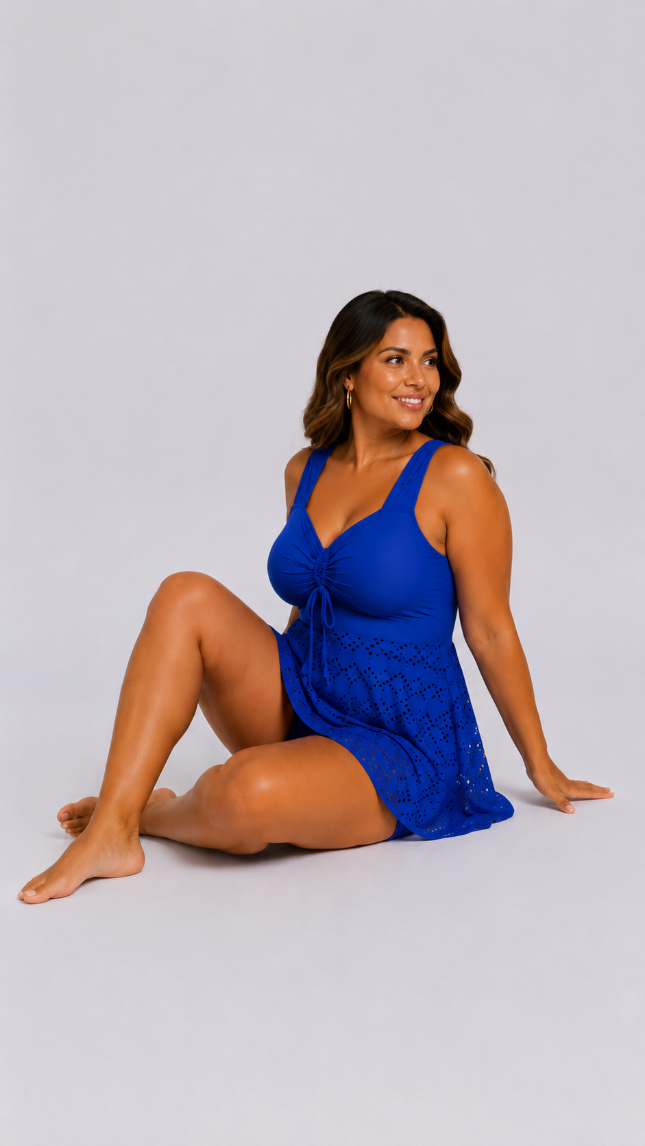 Grace | Tankini Moldeador con Fruncido Elegante