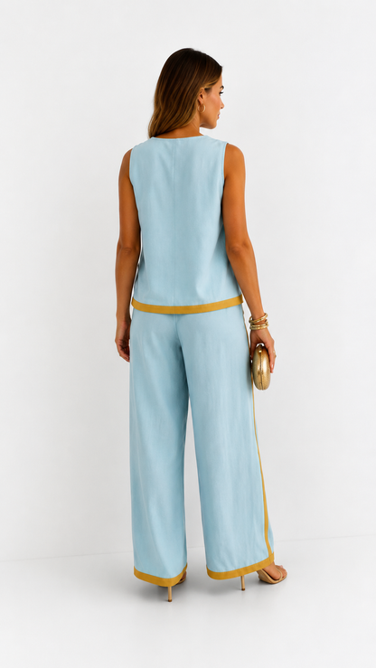 Leila | Conjunto elegante de dos piezas