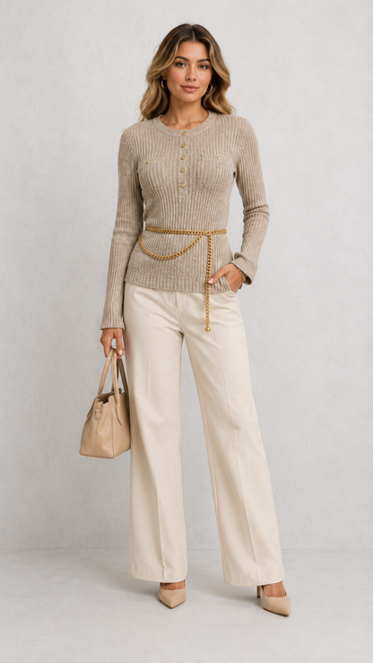 Golden Belt | Blusa