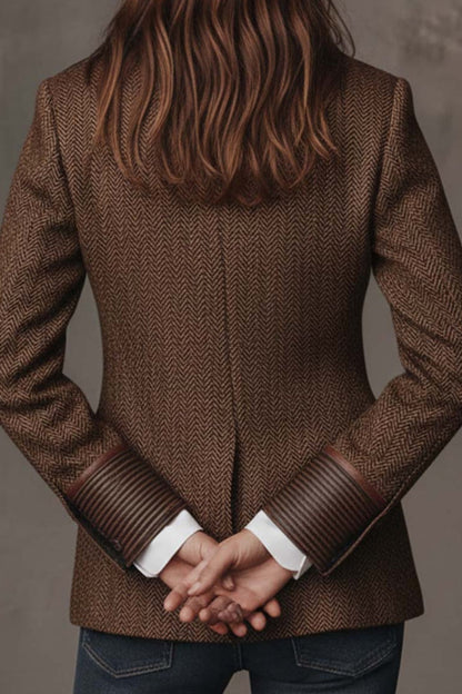 CAROLINA | Blazer con detalles en contraste
