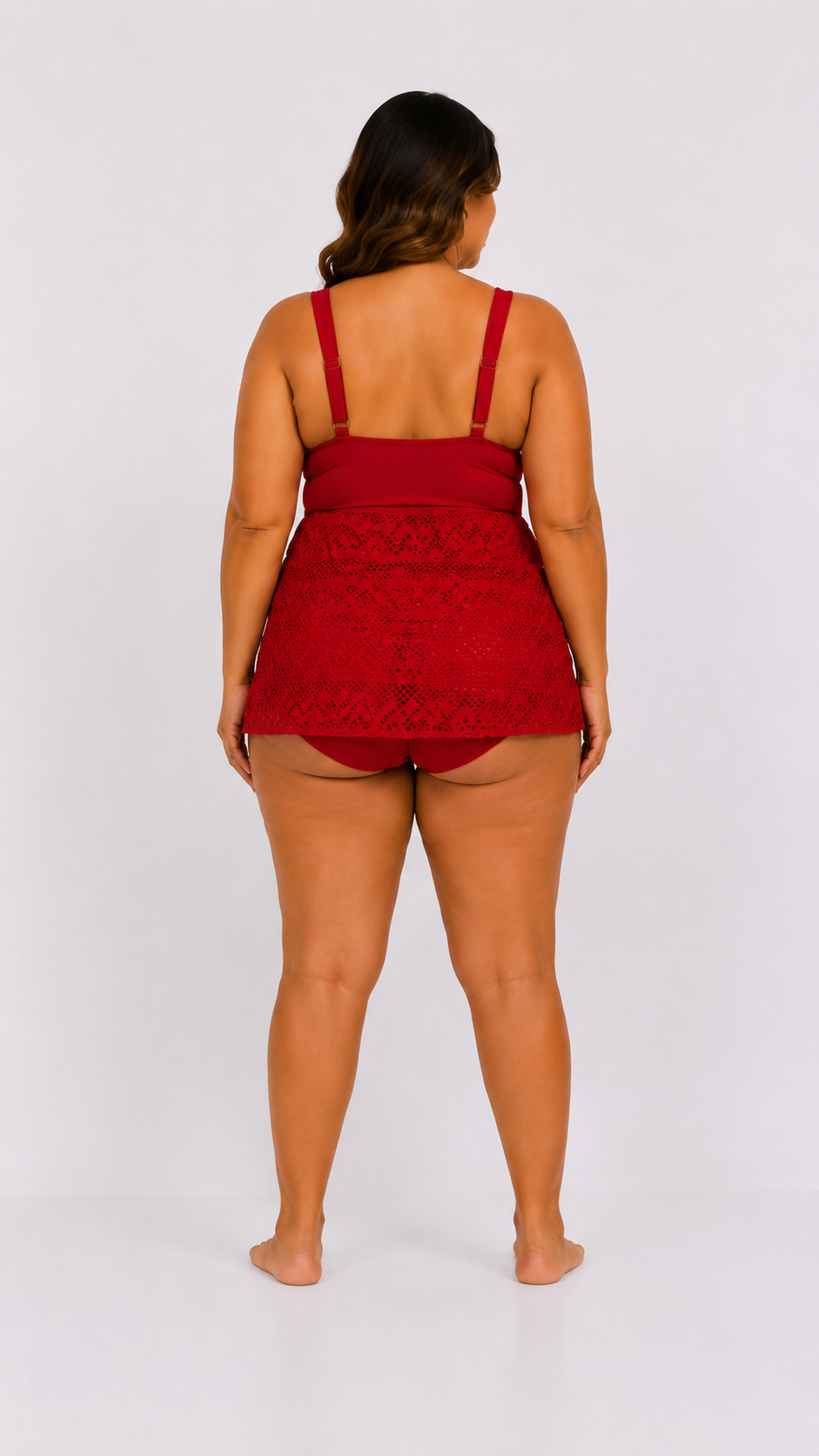 Grace | Tankini Moldeador con Fruncido Elegante