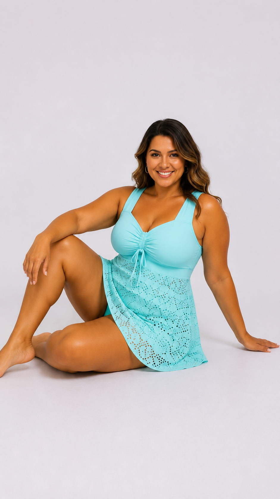 Grace | Tankini Moldeador con Fruncido Elegante
