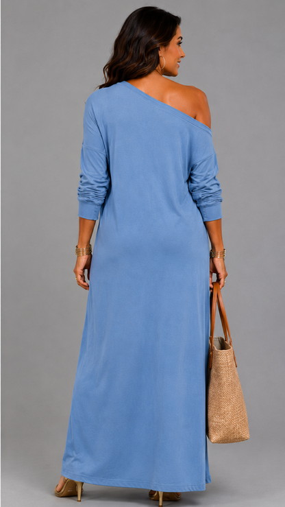 Asterelle | Vestido Midi con Abertura