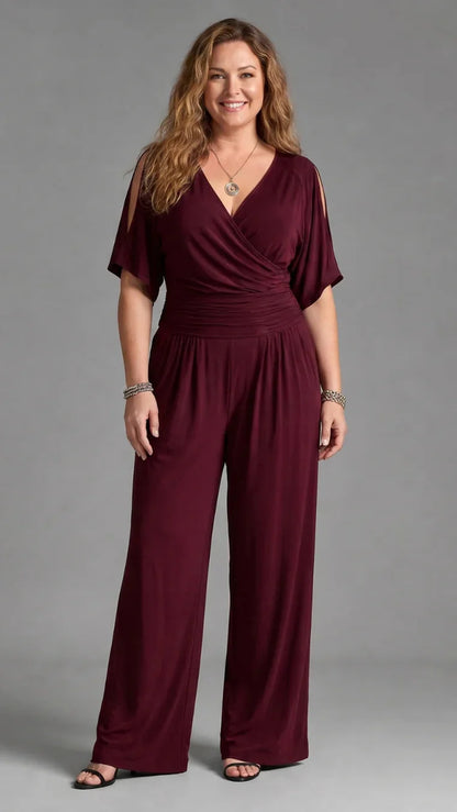 Nyxara | Jumpsuit Elegante de Hombros Descubiertos
