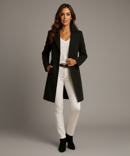 Elvira™ | Abrigo largo elegante y atemporal