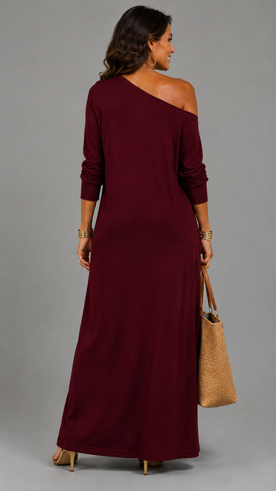 Asterelle | Vestido Midi con Abertura