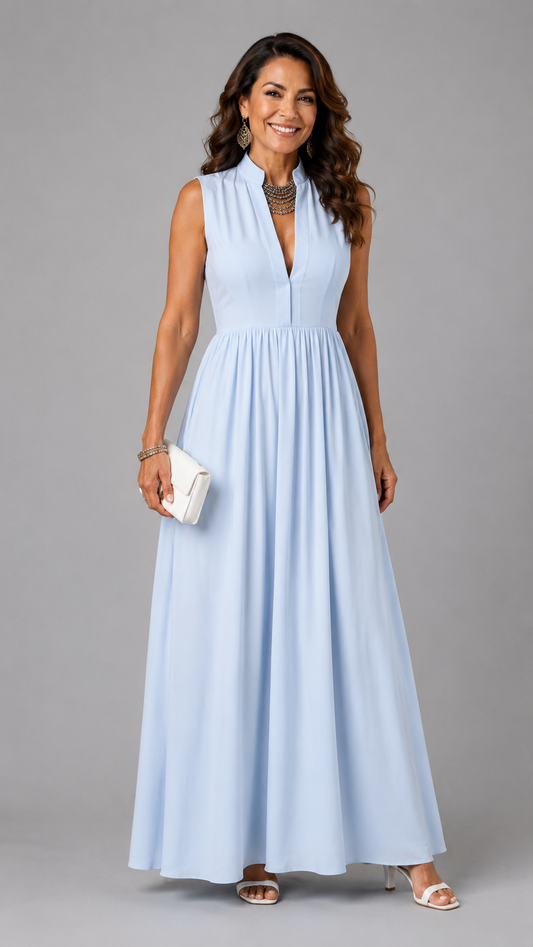 Virelia | Vestido Largo Fluido