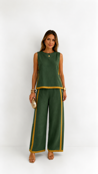 Leila | Conjunto elegante de dos piezas