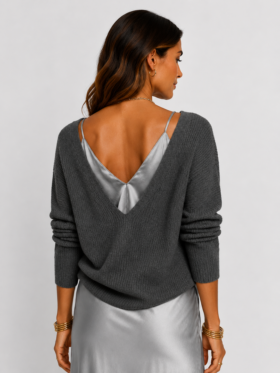 Luna | Vestido Satinado