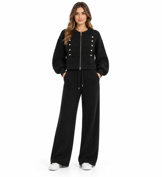 Conjunto Valentina | Conjunto de Punto con Chaqueta y Pantalón