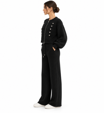 Conjunto Valentina | Conjunto de Punto con Chaqueta y Pantalón