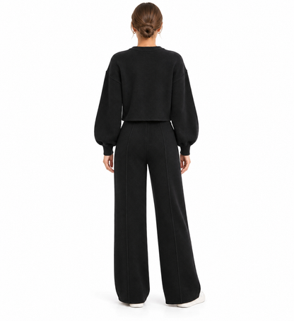 Conjunto Valentina | Conjunto de Punto con Chaqueta y Pantalón