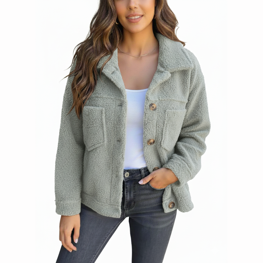 Rocío™ | Chaqueta polar suave con botones