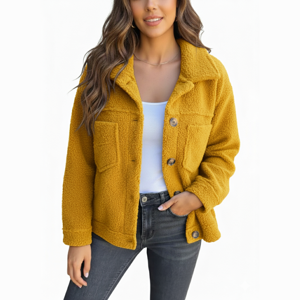 Rocío™ | Chaqueta polar suave con botones