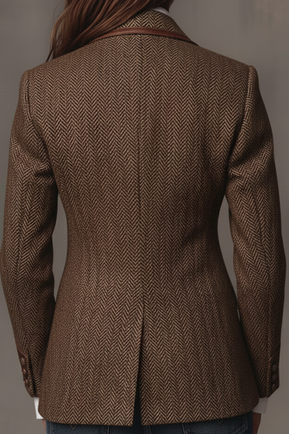 CAROLINA | Blazer con detalles en contraste