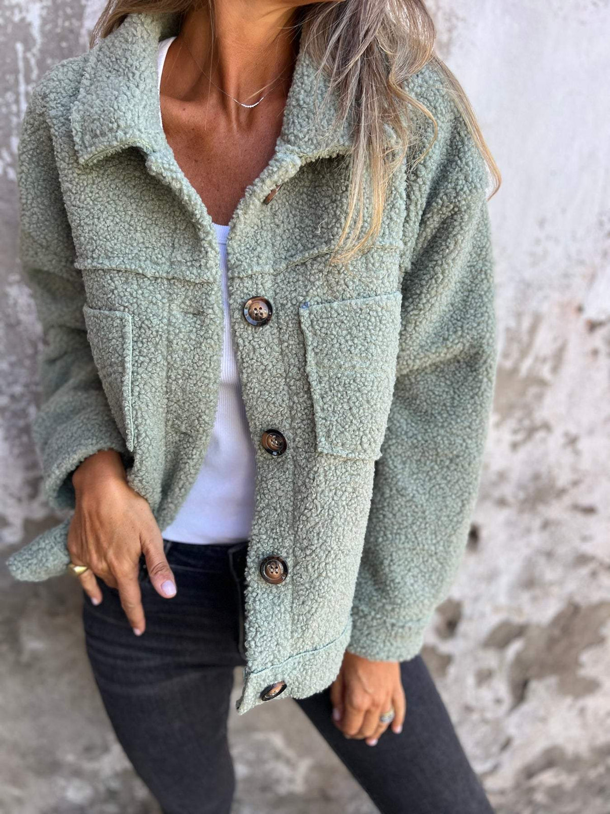 Rocío™ | Chaqueta polar suave con botones
