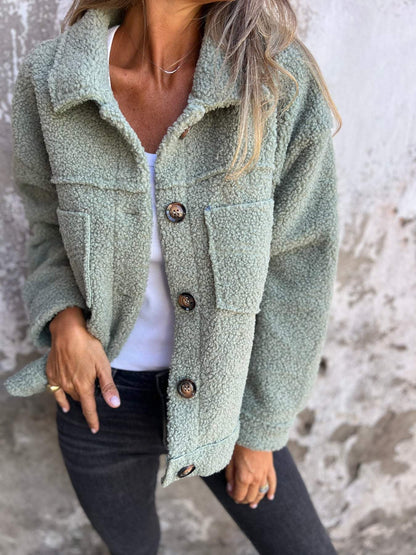 Rocío™ | Chaqueta polar suave con botones