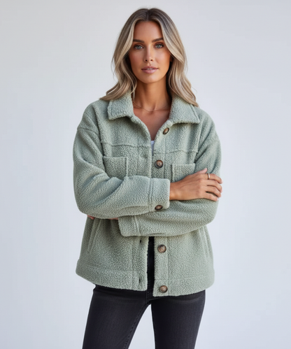 Rocío™ | Chaqueta polar suave con botones
