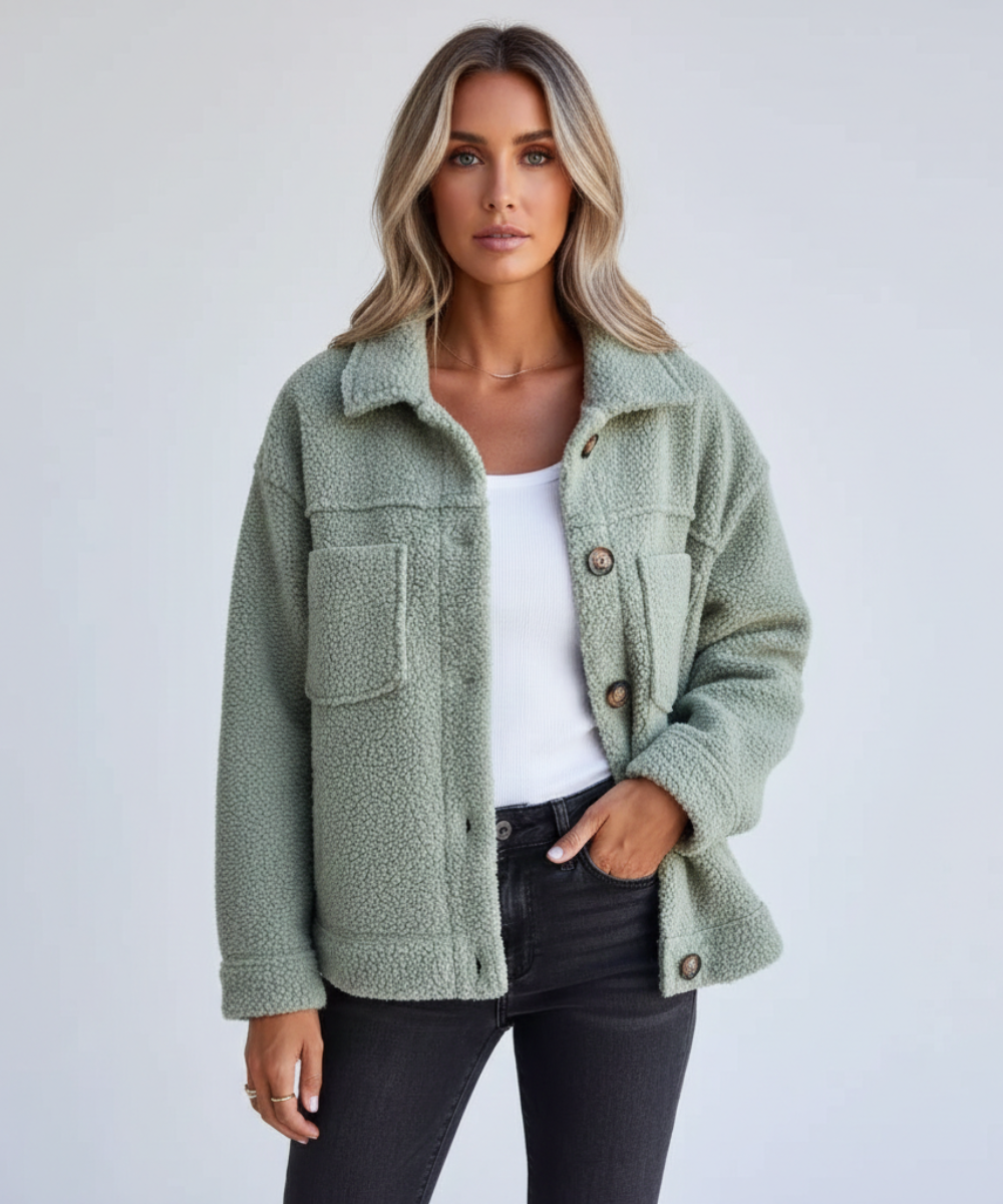 Rocío™ | Chaqueta polar suave con botones