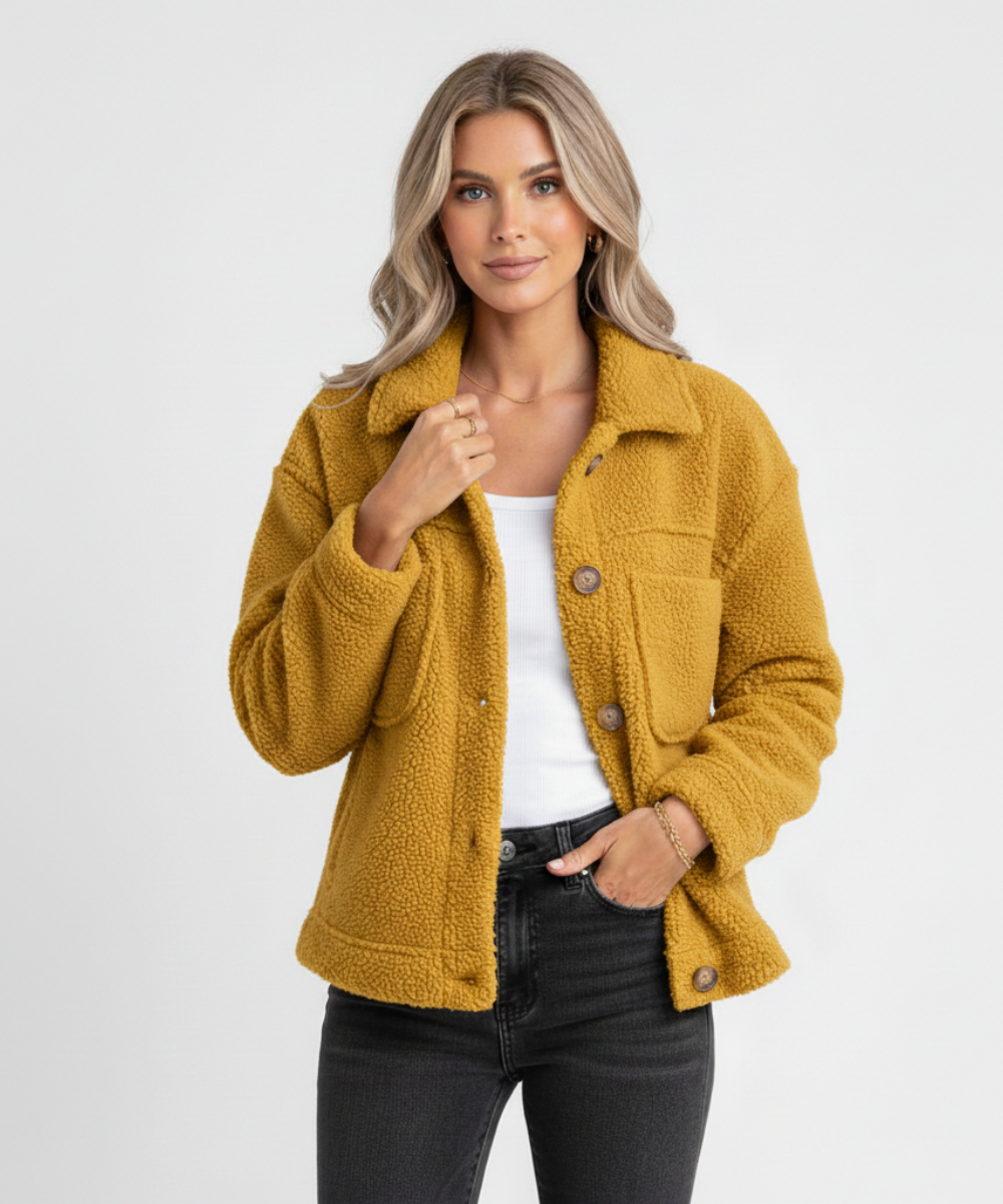 Rocío™ | Chaqueta polar suave con botones