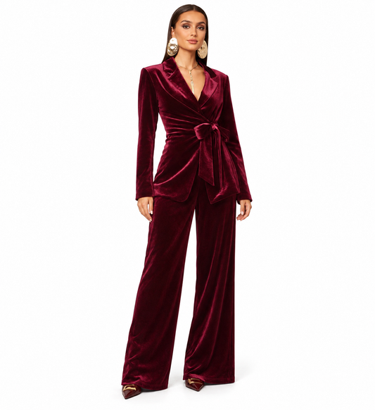 Anastasia | Conjunto de terciopelo elegante
