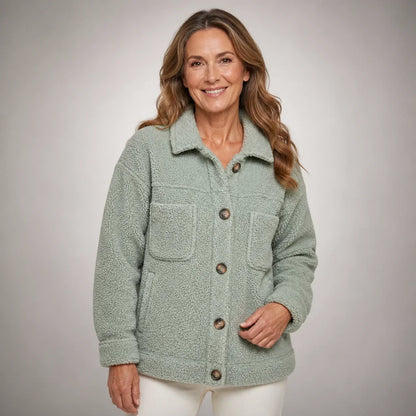 Rocío™ | Chaqueta polar suave con botones