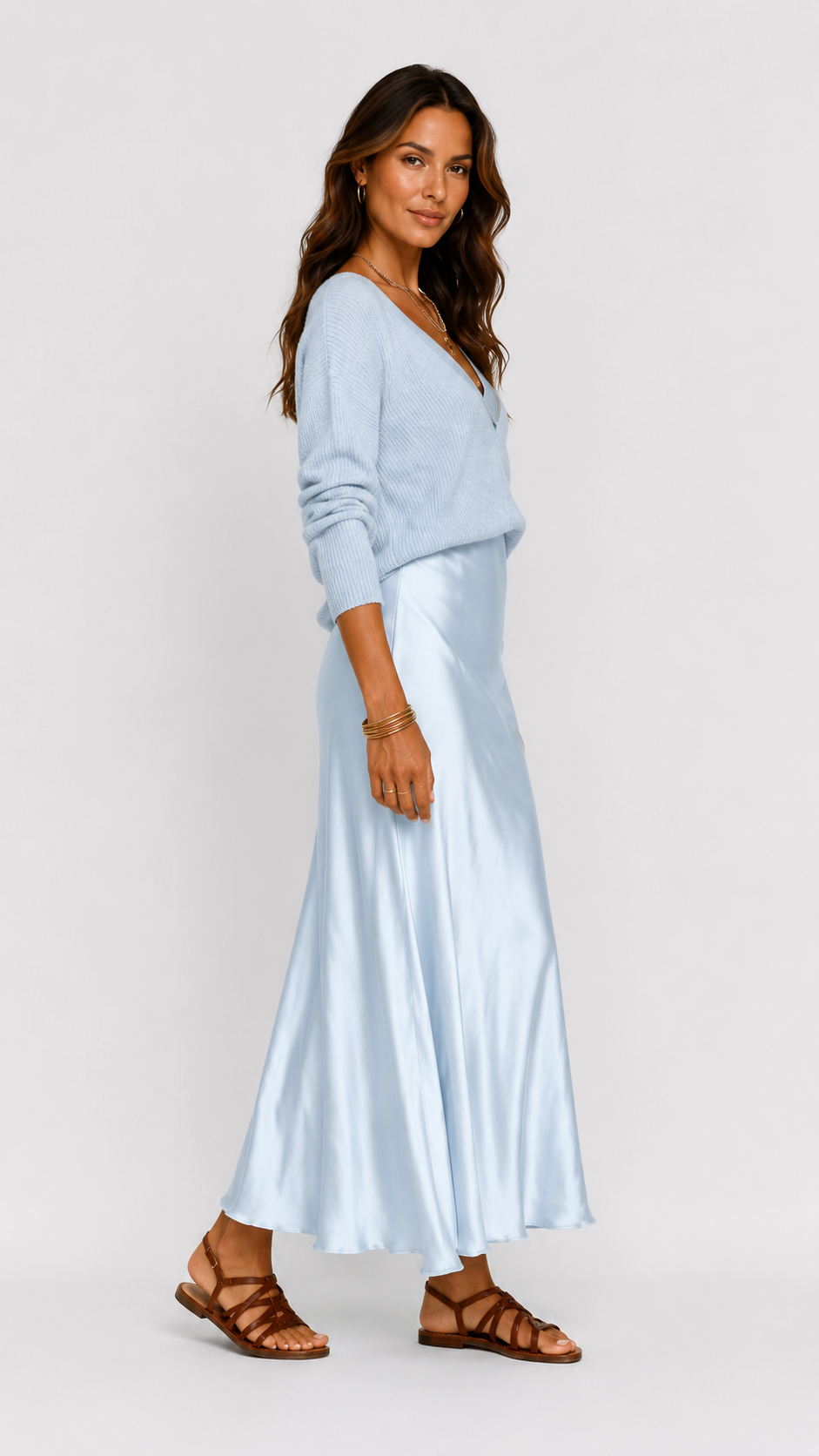 Luna | Vestido Satinado