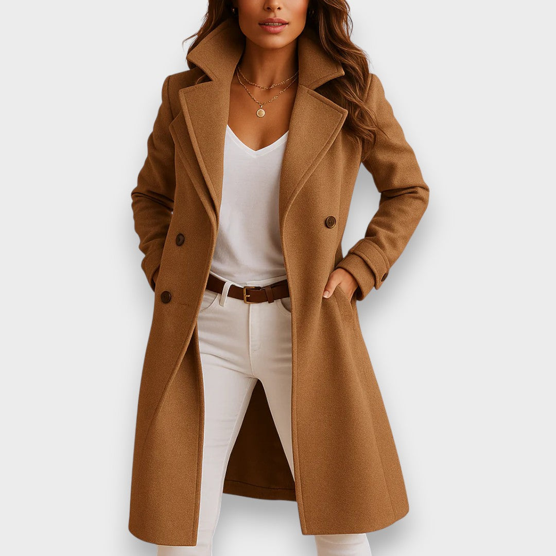 Elvira™ | Abrigo largo elegante y atemporal